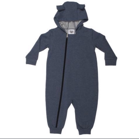 Kids Bear Ear Playsuit - Picture 1 of 1